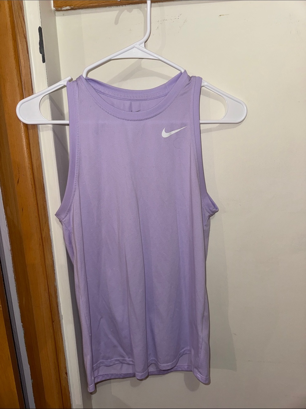 Nike Lavender Racerback Athletic Tank Top
